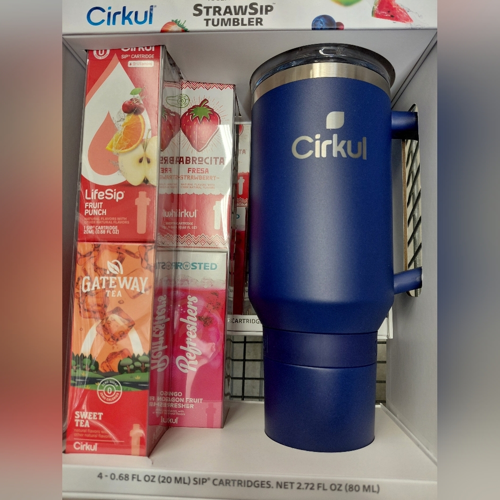 Cirkul StrawSip Tumbler ONLY - 40oz NO FLAVORS!! PRICE FIRM!!